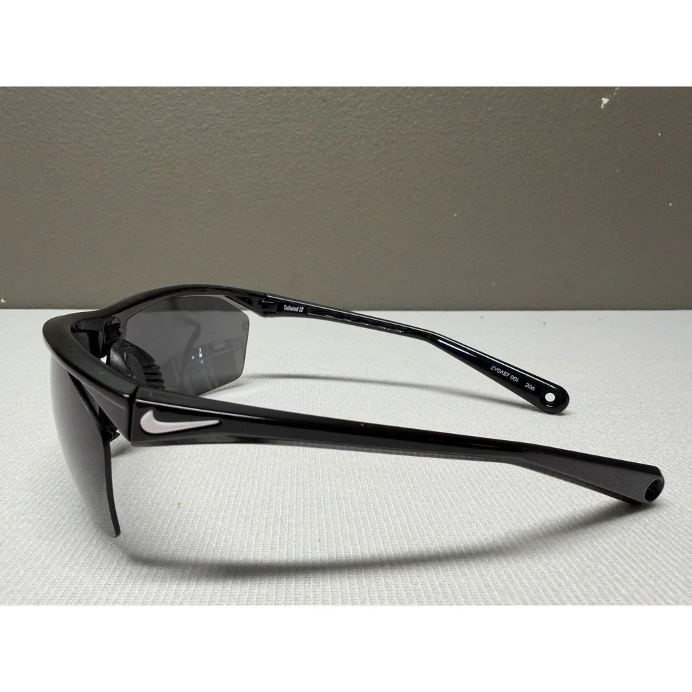 Nike Tailwind 12 Sunglasses Black EV0657 001 206 Pre-Owned‎